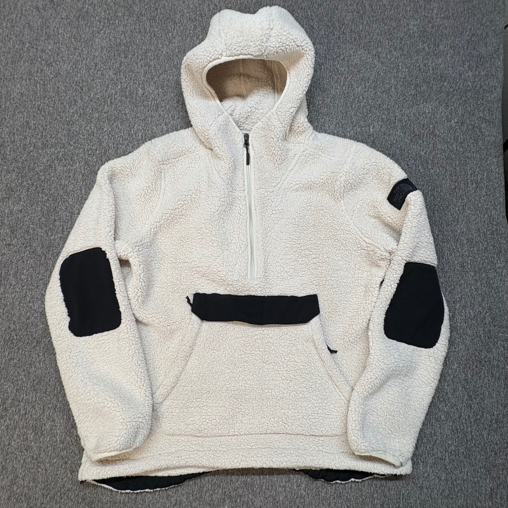 The North Face Campshire Pullover Hoodie Women's Sherpa Fleece Hoodie Warm Large - Picture 4 of 14